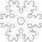 Snowflake Template With 6 Points | Templates And Samples With Blank Snowflake Template