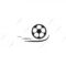 Soccer Ball Vector Template Design Illustration, Soccer Within Soccer Thank You Card Template