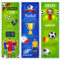 Soccer Or Football Sport Game Banner Template Set Throughout Sports Banner Templates
