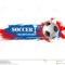 Soccer Sport Game Football Ball Vector Banner Stock Vector .. For Sports Banner Templates