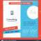 Social Media User Profile Company Brochure Template. Vector Inside Social Media Brochure Template