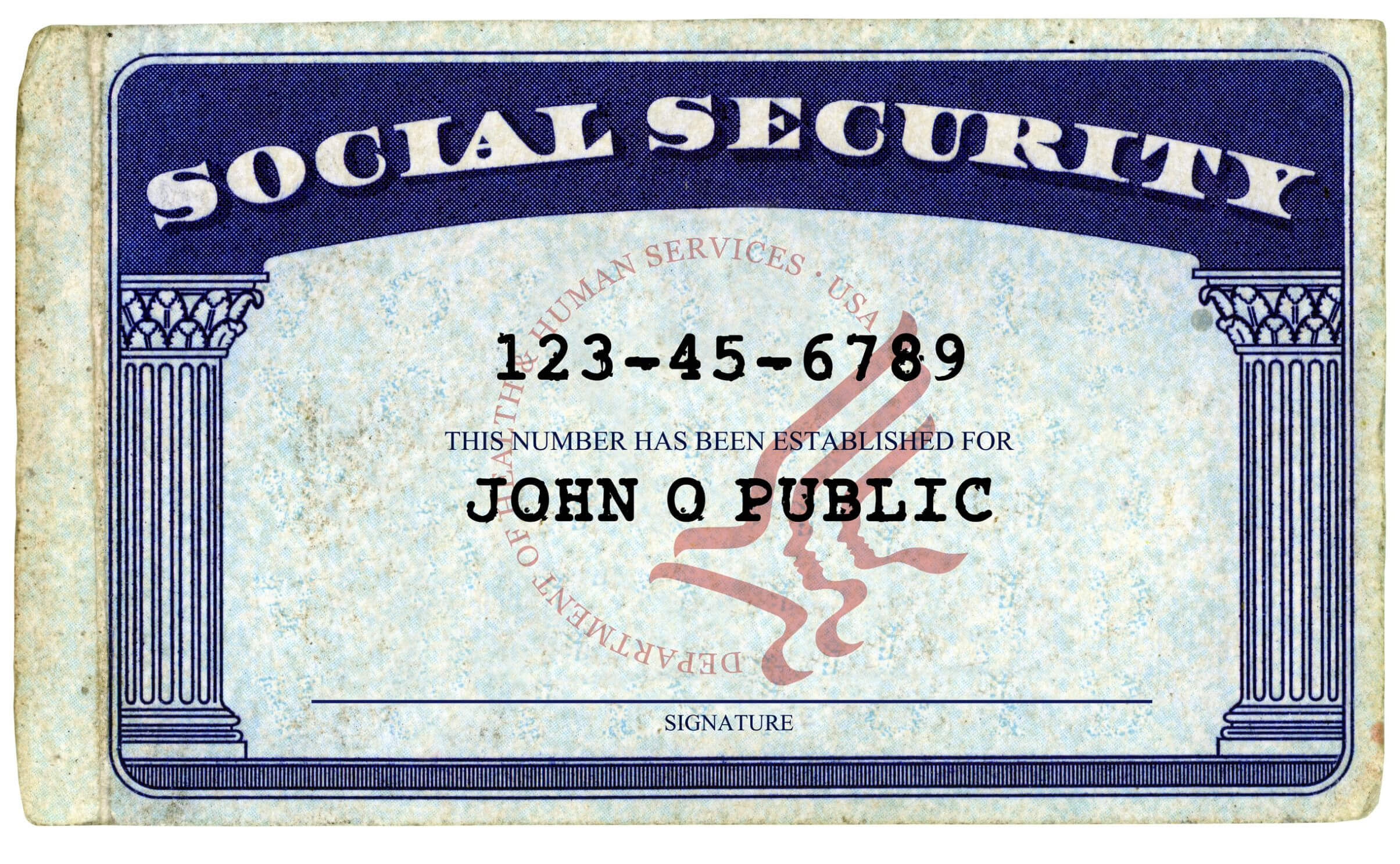 Social Security Blank Template – Imgflip With Regard To Ss Card Template