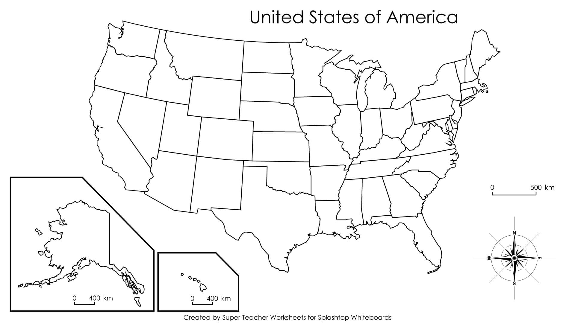 Splashtop Whiteboard Background Graphics Intended For Blank Template Of The United States