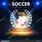 Sport Banner Template Realistic Soccer Ball Stock Vector Regarding Sports Banner Templates