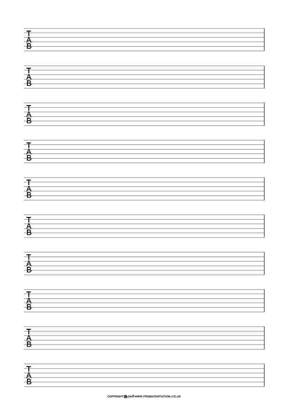 Spreadsheet Examples Sheet Music Ate Printable Guitar For With Regard To Blank Sheet Music Template For Word