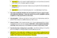 Strategic Analysis Report Format Management Audit Sample with Strategic Management Report Template