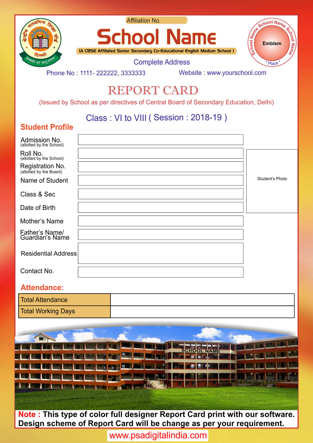Student Report Card Format – Yatay.horizonconsulting.co Pertaining To High School Student Report Card Template