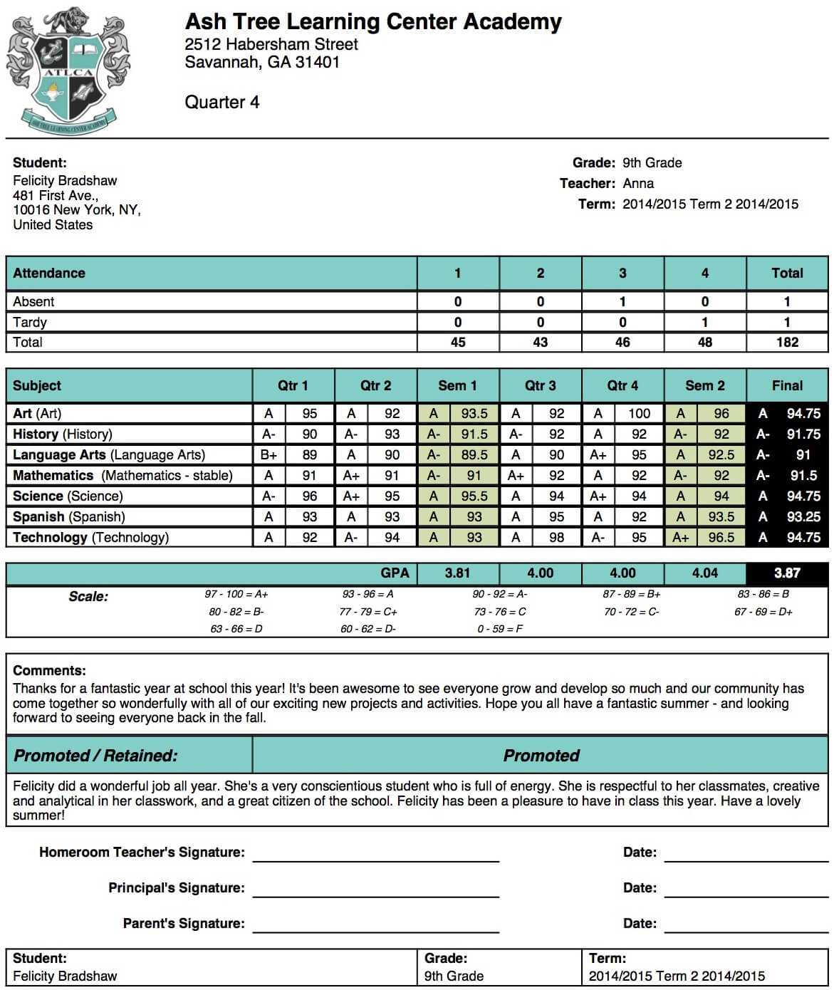 Student Report Card Format - Yatay.horizonconsulting.co With Middle School Report Card Template