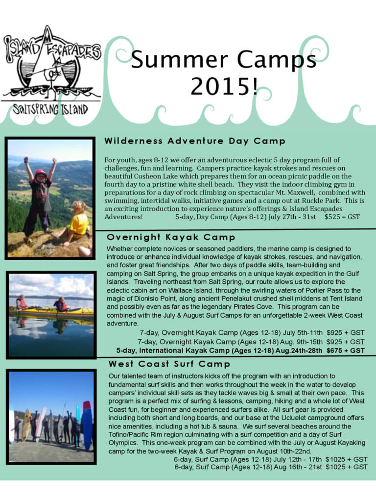 Summer Camp Brochure Template – 4 Free Templates In Pdf In Summer Camp Brochure Template Free Download
