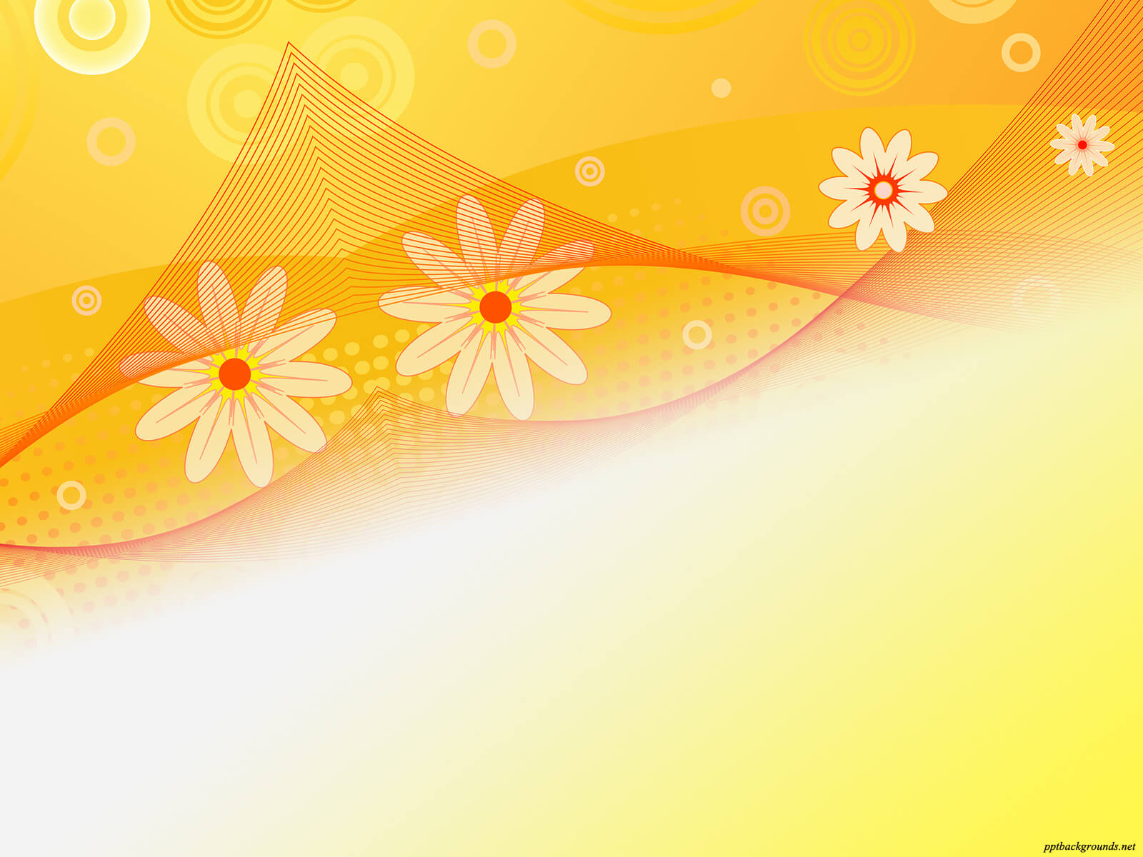 Sunflower Abstract Beauty Backgrounds For Powerpoint Regarding Pretty Powerpoint Templates