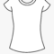 T Blank Template Clip Art Sweet – Outline Of Blank T Shirt In Blank T Shirt Outline Template