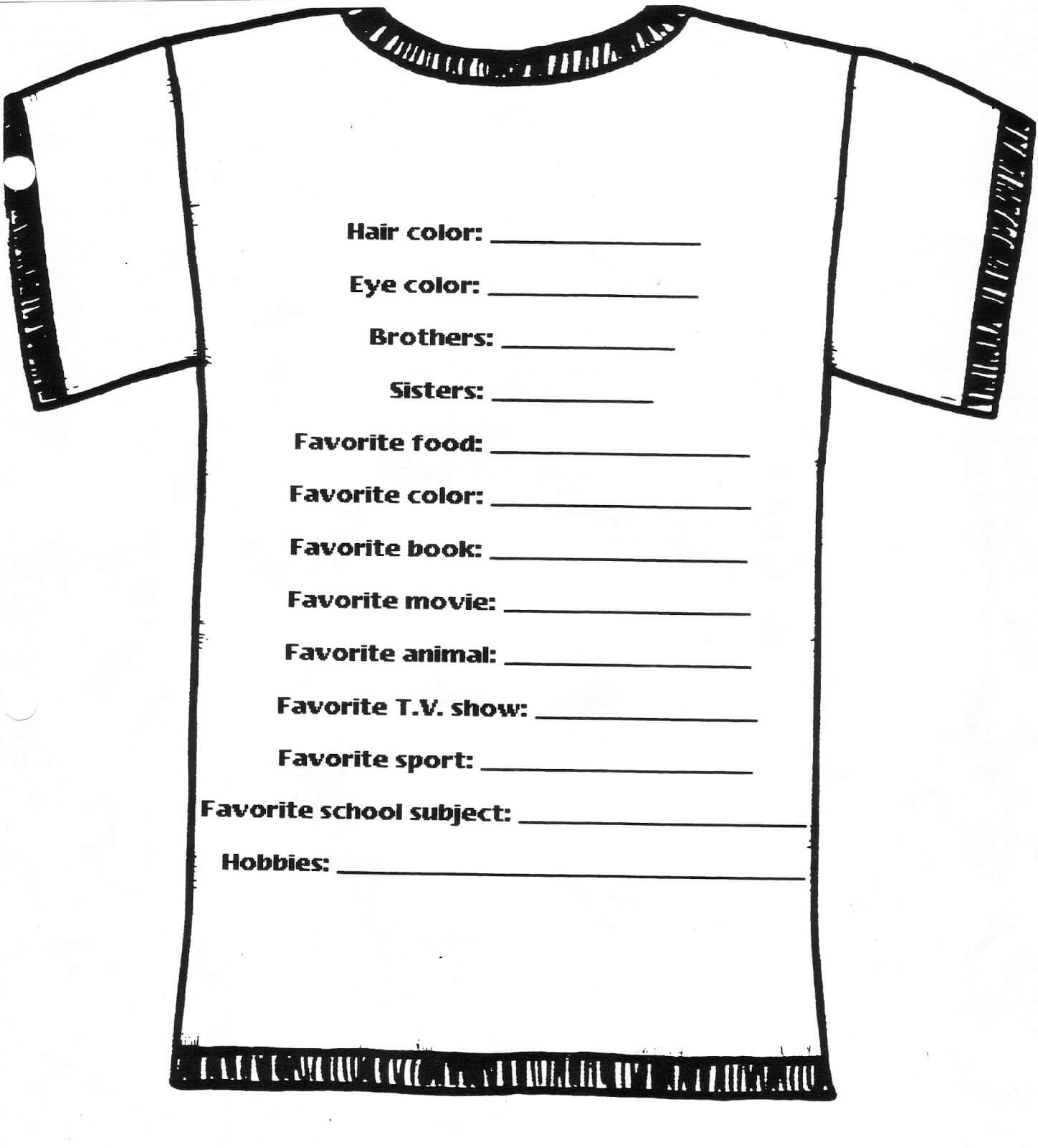 T Shirt Order Form Pdf – Zohre.horizonconsulting.co Pertaining To Blank T Shirt Order Form Template
