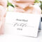 Table Place Cards Printable Pdf Template 3.5X2.5 Flat With Place Card Setting Template