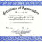 Teacher Appreciation Certificate Pdf – Bolan Throughout Certificate Of Appreciation Template Free Printable