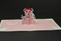 Teddy Bear Pop Up Card: Tutorial And Template - Creative Pop with Teddy Bear Pop Up Card Template Free