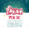 Template Design Merry Christmas Banner. Happy Holiday Brochure.. In Merry Christmas Banner Template