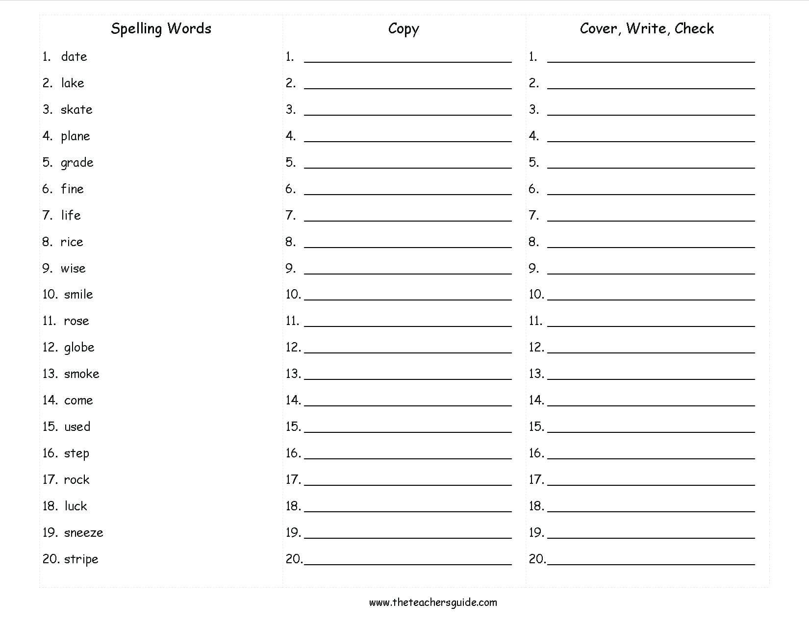 Template For Vocabulary Words – Yatay.horizonconsulting.co In Vocabulary Words Worksheet Template