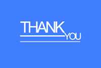 Thank You Cards Backgrounds For Powerpoint - Miscellaneous in Powerpoint Thank You Card Template