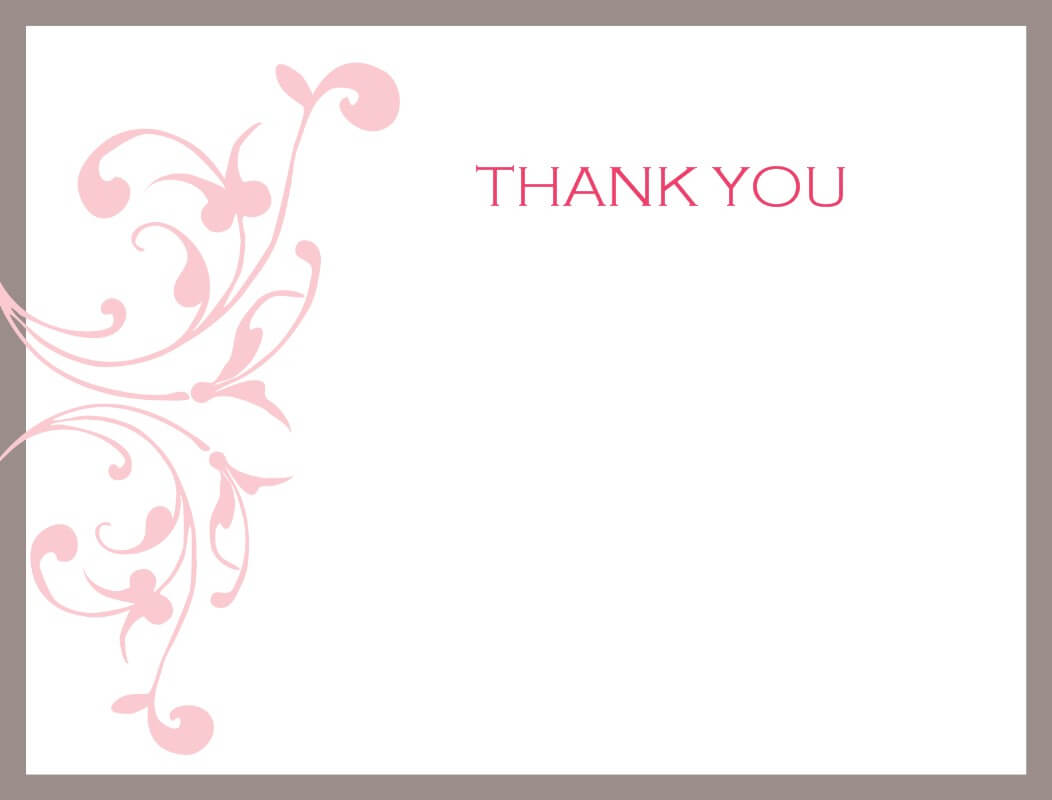 Thank You Template Word – Bolan.horizonconsulting.co Intended For Powerpoint Thank You Card Template