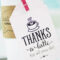 Thanks A Latte! Free Printable Gift Tags | Skip To My Lou within Thanks A Latte Card Template