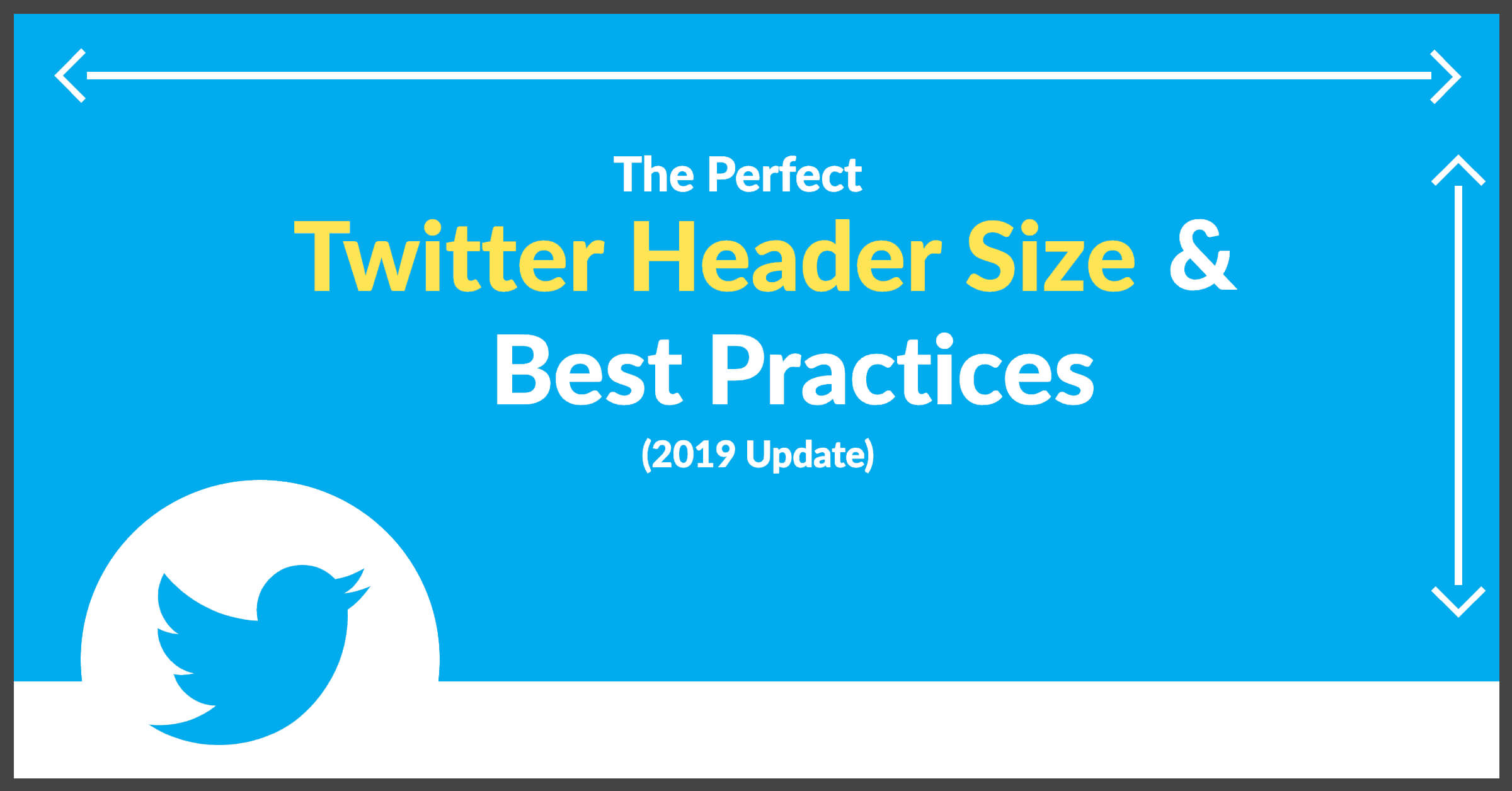 The Perfect Twitter Header Size & Best Practices (2020 Update) For Twitter Banner Template Psd