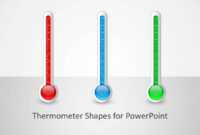 Thermometer Shapes For Powerpoint throughout Powerpoint Thermometer Template