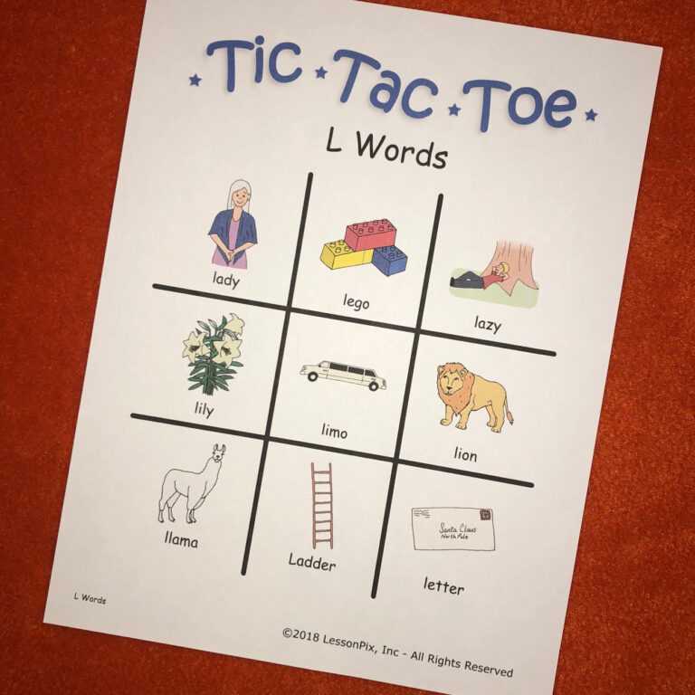 Tic Tac Toe Template Word Professional Template