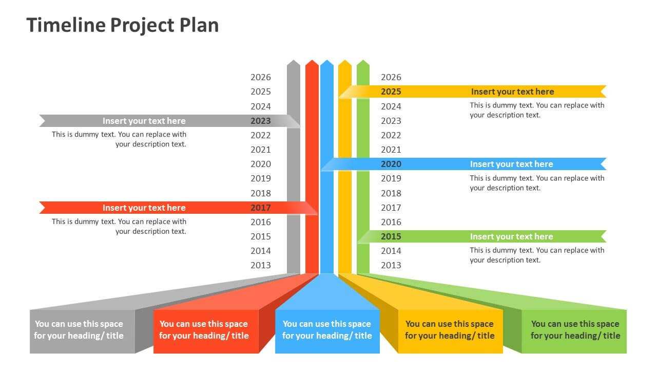 Timeline Project Plan (2) With Project Schedule Template Powerpoint