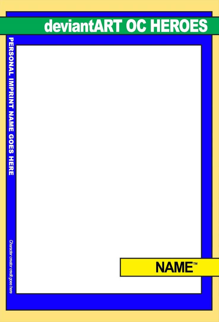 Trading Card Template Pdf Creator Free Baseball For Word Pertaining To Trading Card Template Word