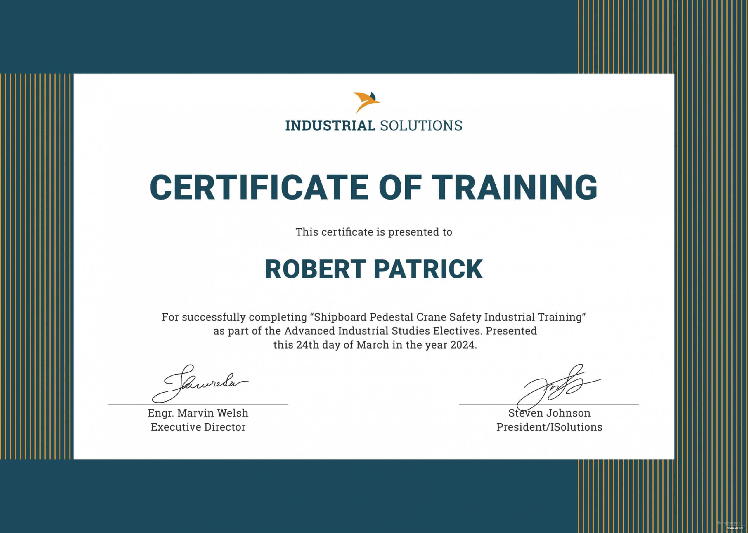Training Certificate Samples Kleostickenco Safety Training With Regard To Template For Training Certificate