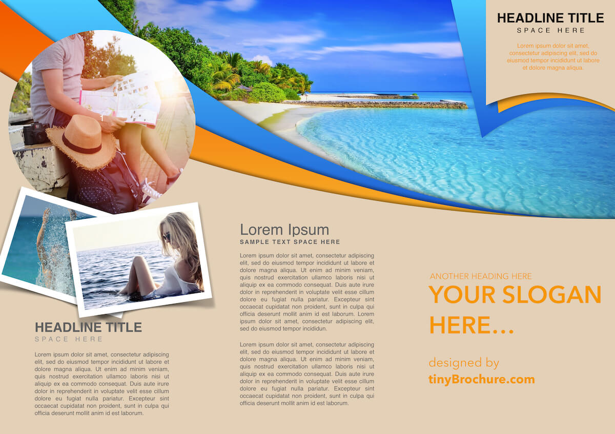 Travel Brochure Template Google Slides With Travel Brochure Template Google Docs