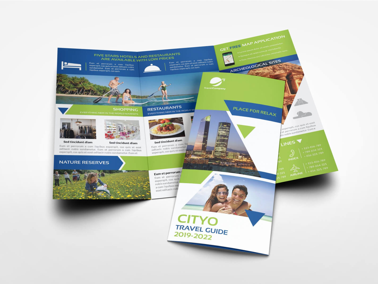 Travel Guide Tri Fold Brochure Templateowpictures On Within Travel Guide Brochure Template