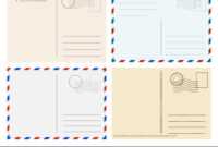 Travel Postcard Templates Greetings Post Cards in Post Cards Template