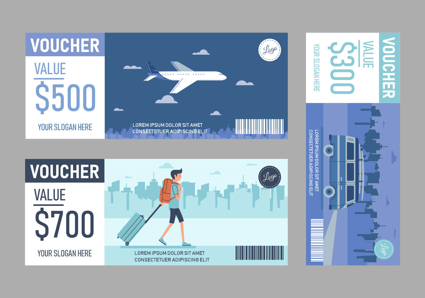 Travel Voucher Free Vector Art - (33 Free Downloads) Pertaining To Free Travel Gift Certificate Template