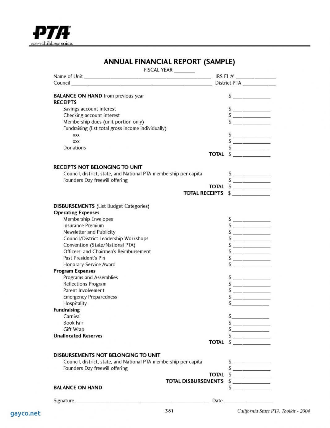 Treasurers Report Template Pdf Treasurer Sample Excel Format For Treasurer's Report Agm Template