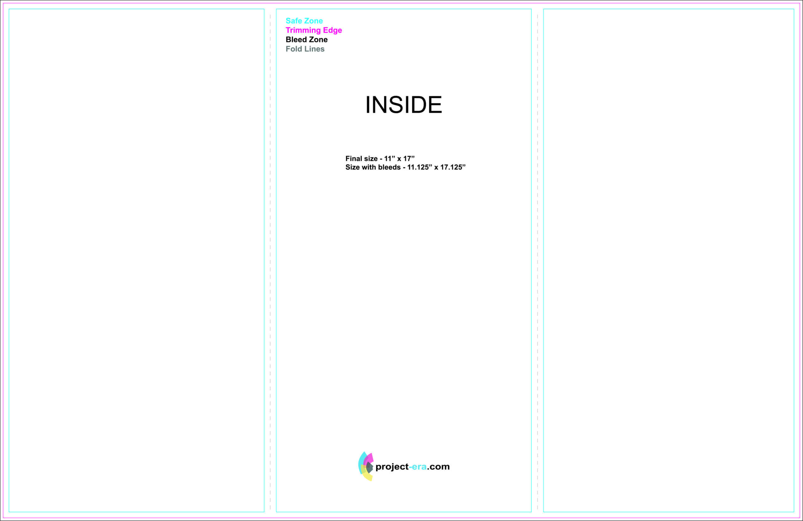 Tri Fold Brochure Template Illustrator – Zohre With Letter Size Brochure Template