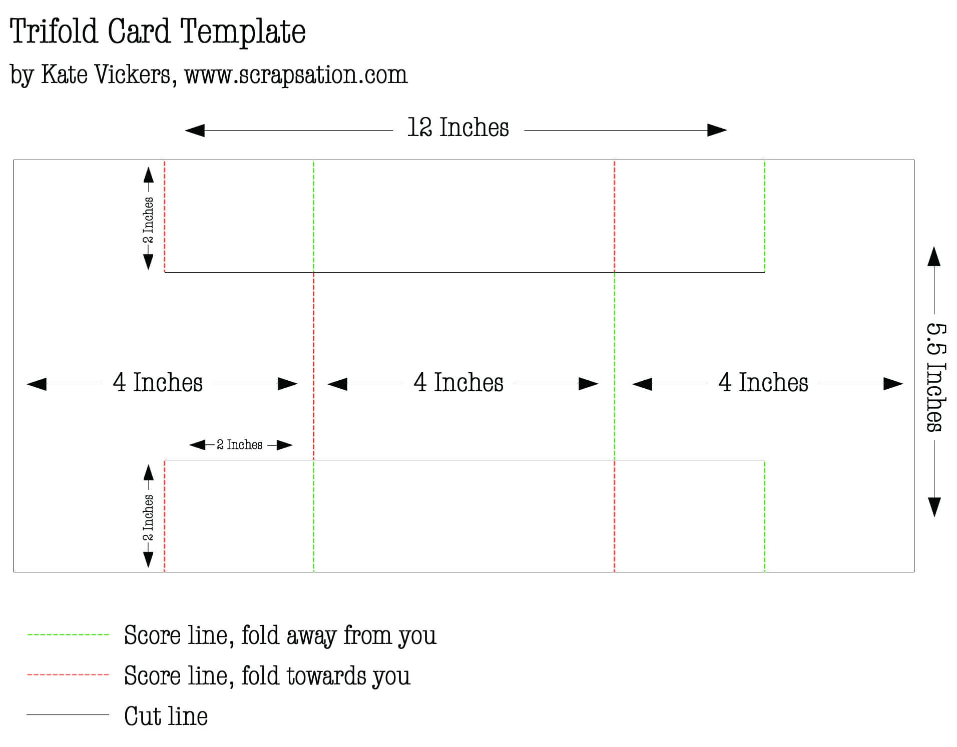 Tri Fold Christmas Card Template ] – The Card Will Explain Inside Card Folding Templates Free