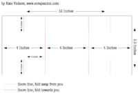 Tri Fold Christmas Card Template ] - The Card Will Explain regarding Three Fold Card Template