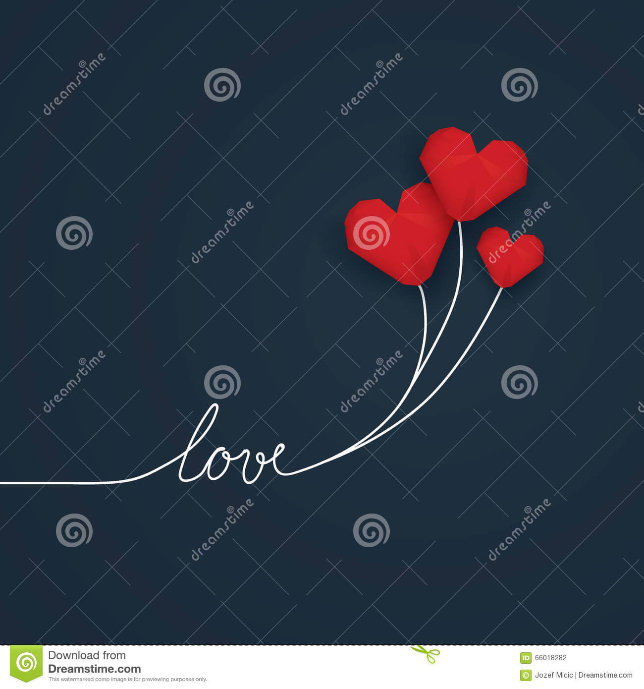 Valentine Card Template With Handwritten Word Love And Red In Valentine Card Template Word