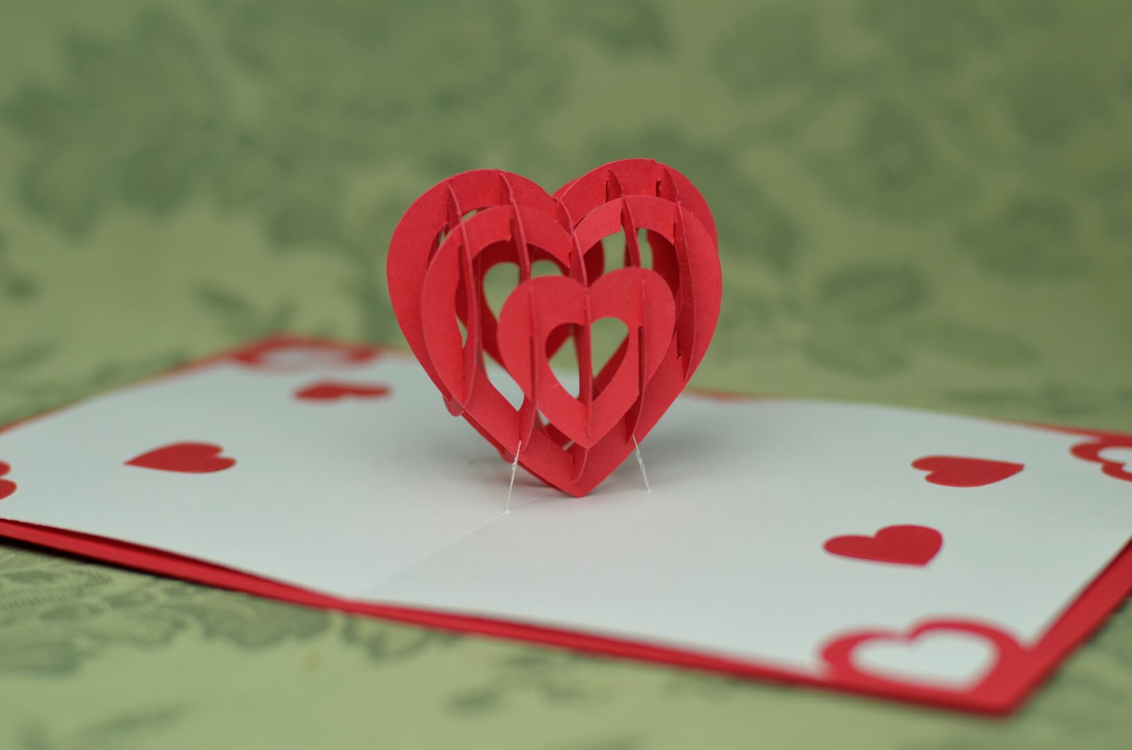 Valentine's Day Pop Up Card: 3D Heart Tutorial - Creative Regarding Pop Out Heart Card Template