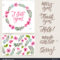 Vector Collection Cards Template Watercolor Elements Stock Regarding Sorry Card Template