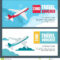 Vector Gift Travel Voucher Template. Flying Airplane In The Regarding Free Travel Gift Certificate Template