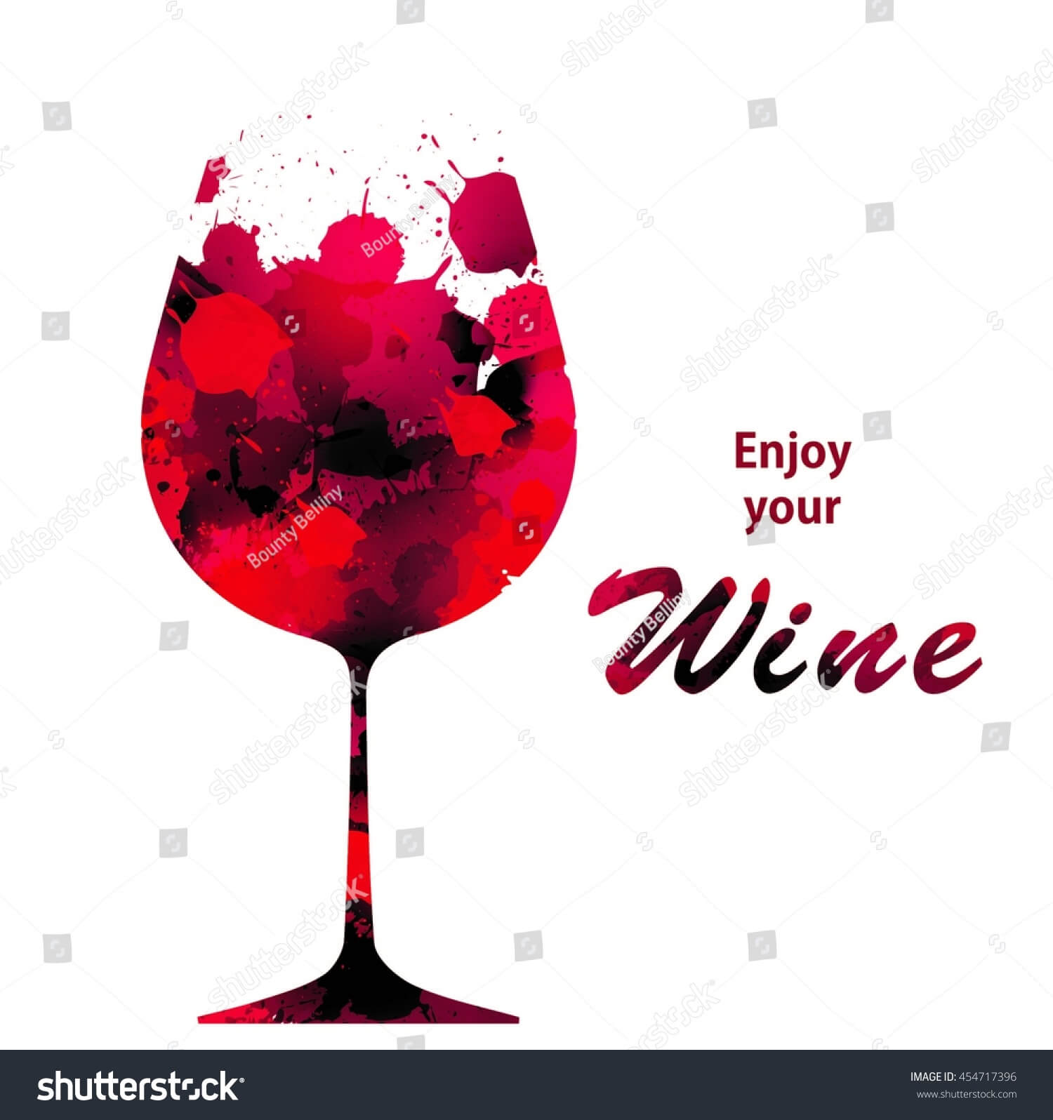 Vector Wine Background Brochure Template Your Stock Image In Wine Brochure Template