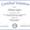 Volunteer Of The Year Certificate Template ] – Ways To Throughout Volunteer Award Certificate Template