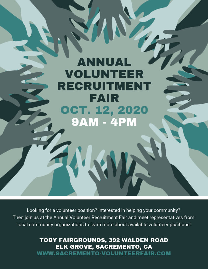 Volunteer Recruitment Event Flyer Template Inside Volunteer Brochure Template