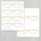 Wedding Escort Card Template ] – Wedding Name Place Cards In Amscan Imprintable Place Card Template