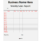 Weekly Report Template Intended For Rehearsal Report Template