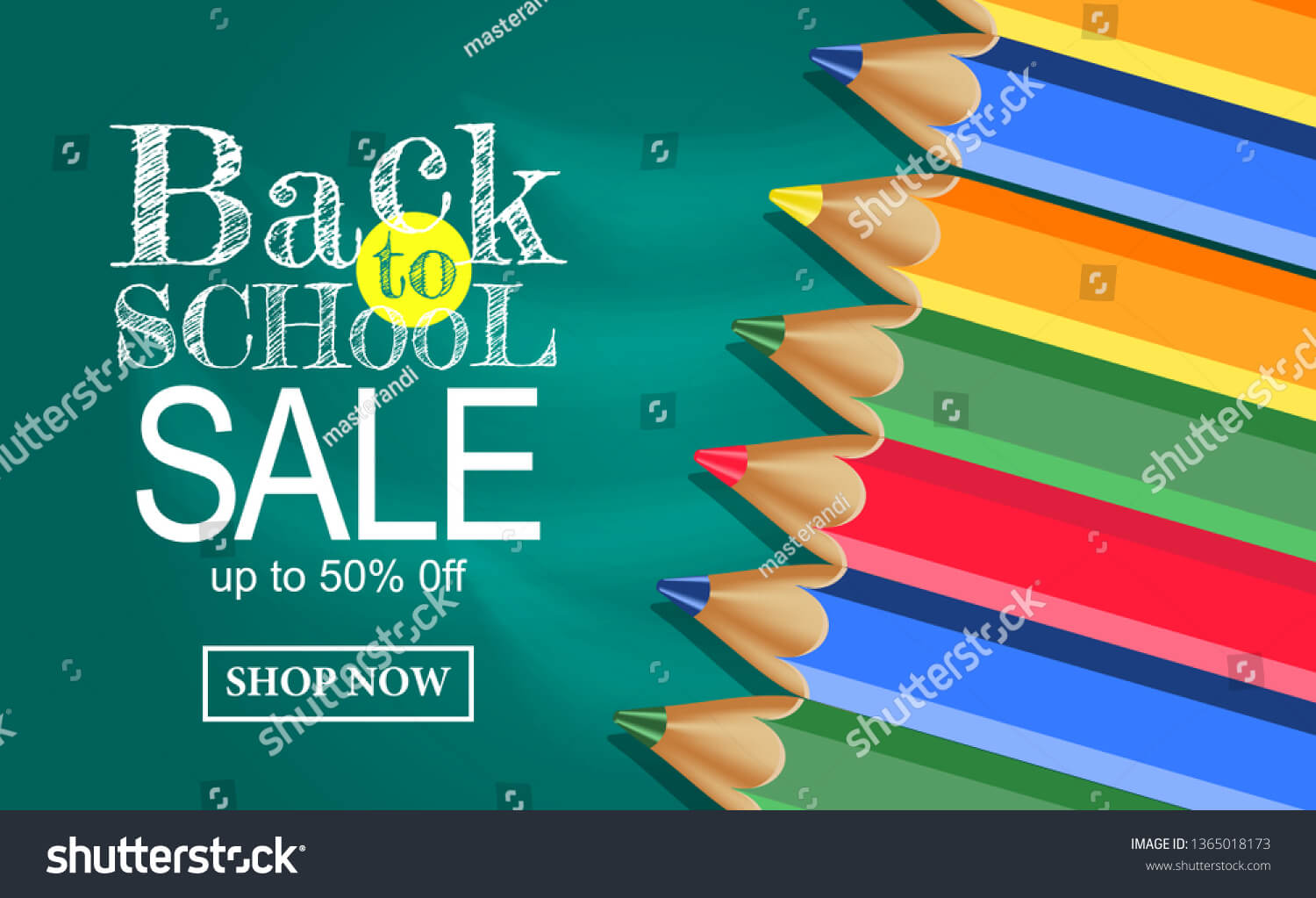Welcome Back School Sale Banner Template Stock Vector For Welcome Banner Template