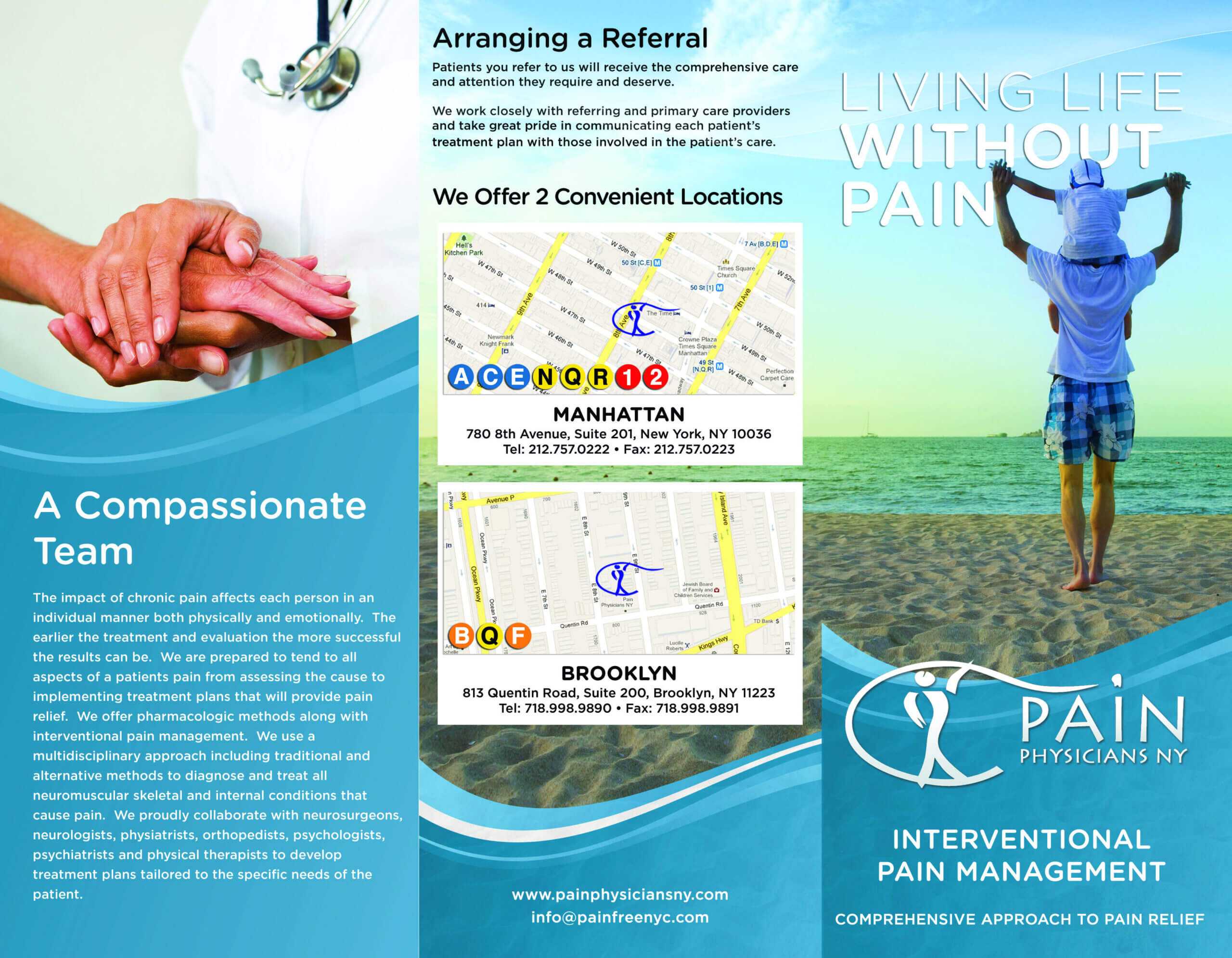 What Makes A Good Medical Brochure? | Graphics For Doctors Throughout Medical Office Brochure Templates