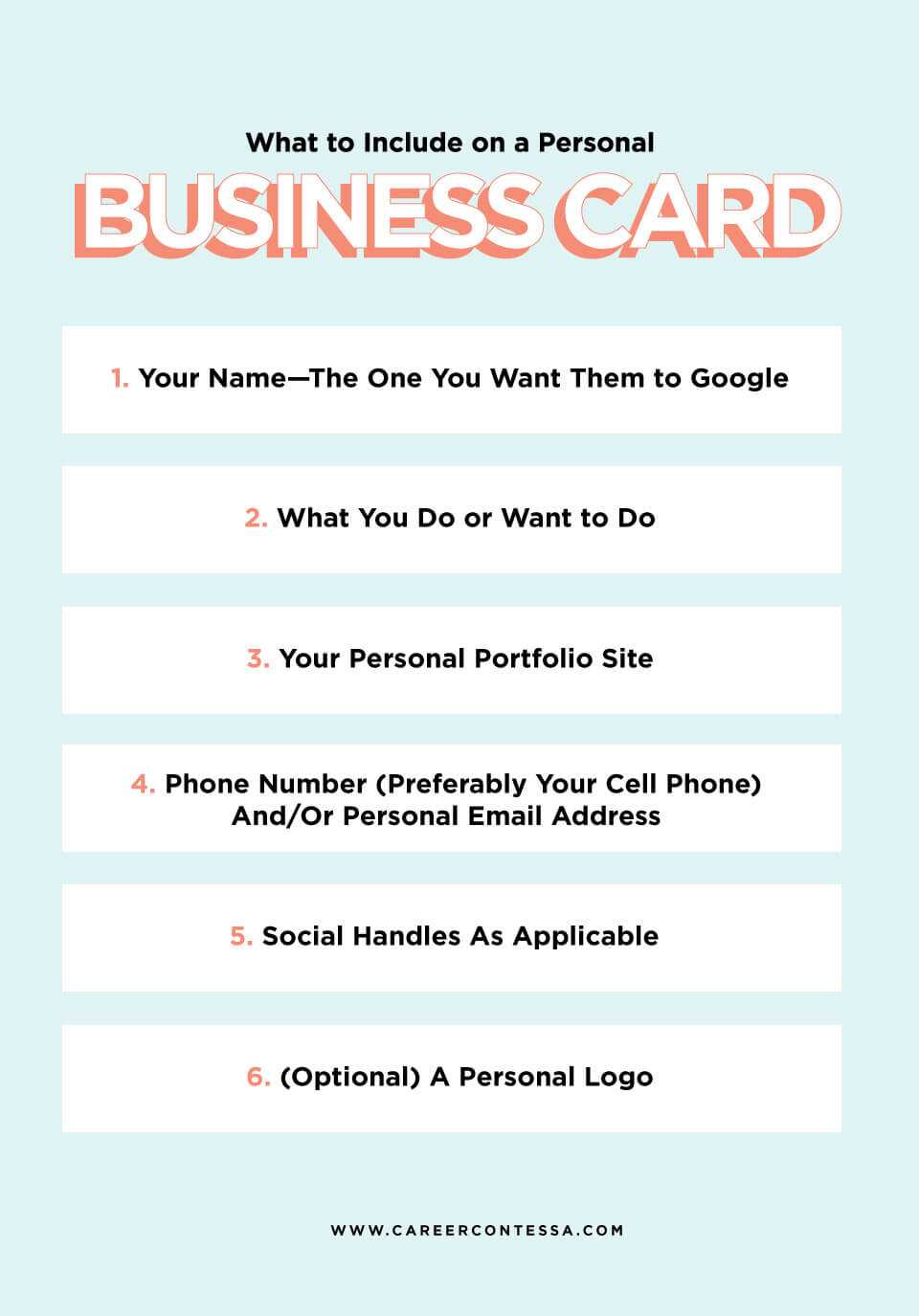 What To Put On A Personal Business Card (+ A Template With Graduate Student Business Cards Template
